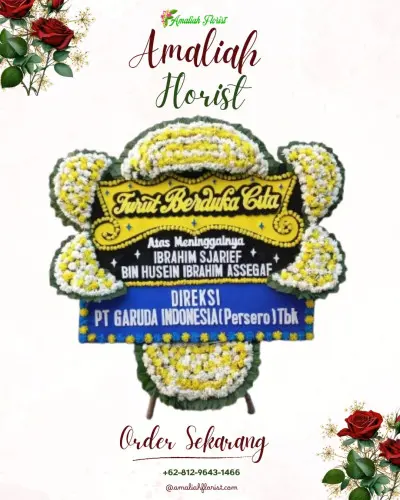 Papan Bunga Duka di Cipedang